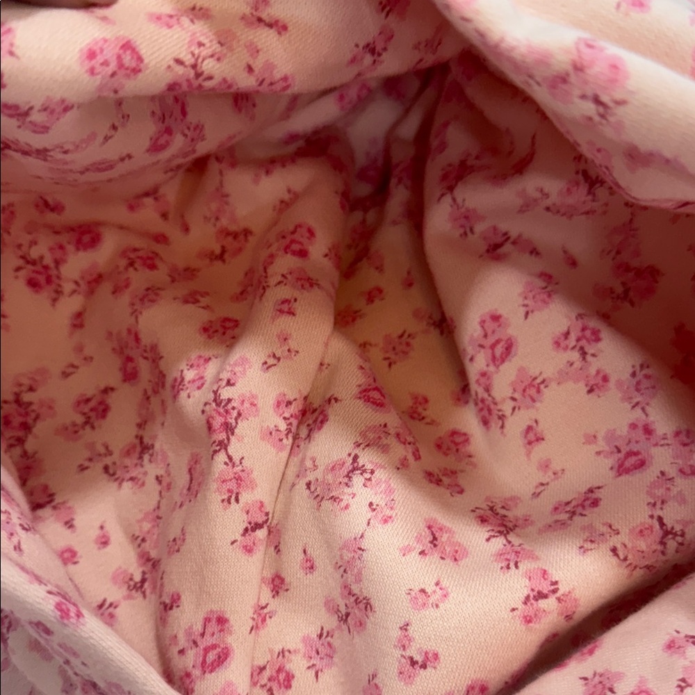 NWT GAP x Love Shack Fancy Pink Floral Hoodie and Joggers Sz XXL - Picture 4 of 13